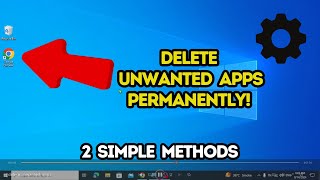 How to Uninstall Programs in Windows 10  2 Easy Methods to Uninstall Apps on Windows 10 [upl. by Jed962]