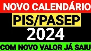 🎊NOVO CALENDÁRIO OFICIAL PISPASEP ABONO SALARIAL 2024 VEJA QUEM TEM DIREITO VALORES E DATAS [upl. by Salta744]