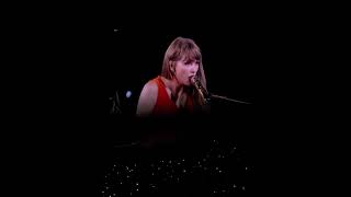 Taylor Swift playing ‘So Long London’ for the first time at the Eras Tour in London August 202024 [upl. by Ennayr]