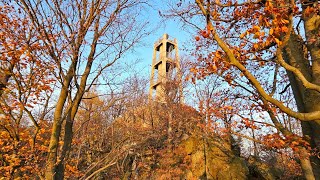 Dolny Śląsk Ślęża  GOLDEN HOUR na Skalnej Perci [upl. by Abernon144]