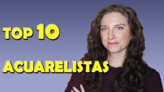 TOP 10 ACUARELISTAS ACTUALES [upl. by Aratak385]