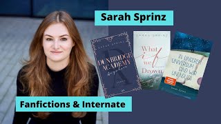 Sarah Sprinz  Dunbridge Academy Cro Fan Fictions und Internate  Interview  Josia Jourdan [upl. by Nehtan]