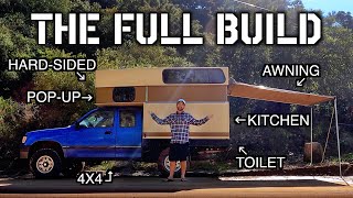 Homemade Overland Truck Camper Build  Start to Finish  Full DIY Construction [upl. by Oicnoel124]