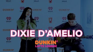 Dixie DAmelio Performs Live At The Dunkin Latte Lounge [upl. by Anawad6]