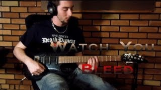 Five Finger Death Punch  Watch You Bleed Guitar Cover [upl. by Linneman]