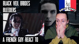 Un français réagit à quotBlack Veil Brides  Bleedersquot  🤘 Dedge React 🤘 [upl. by Nitreb491]