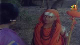 Sri Devi Mookambika Movie Scenes  Bala Sanyasi warned about Goddess Kali  Sridhar Bhavya [upl. by Ysabel]