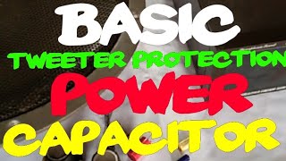 Paano mag lagay ng capacitor sa tweeterbasic tweeter capacitor tutorial [upl. by Eidnahs]