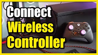 How to Connect Wireless Controller to Xbox Series XS Fast Tutorial [upl. by Demetria]