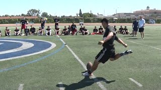 Diego Marquez  1 Ranked Juco Kicker in Nation  Class of 2013 [upl. by Nobel]