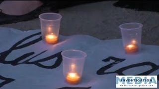 quotLes veilleursquot en 6 minutes De la préfecture à Notre Dame nuit du 12 juin 2013 [upl. by Martinic]