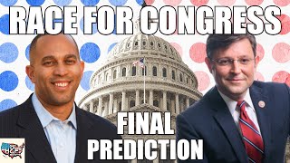 Congressional Elections 2024 Prediction  Dems Hold Narrow Edge in House [upl. by Nairahcaz]