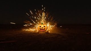 Pumpkins VS Fireworks Pyro Pumpkin Carving 2024 [upl. by Vala]