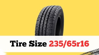 Tire Size 23565r16 in inches [upl. by Alyda]