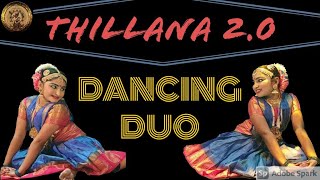 Thillana 20  Dhanashree  Dance Cover  Dancing Duo [upl. by Nomelc275]