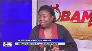 Face à Face avec Pr Viviane ONDOUA BIWOLE Ecrivaine [upl. by Gil901]