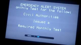 Emergency Alert System shut down London Olympic Game TV at Night 872012 [upl. by Attenev525]