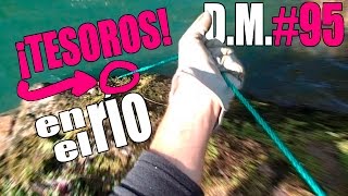 Pescando TESOROS en el RÍO con imán de neodimio II Magnet Fishing  Detección Metálica ep 95 [upl. by Rhett]