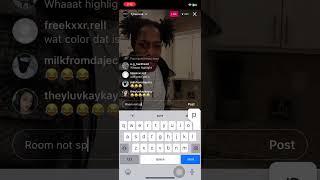 YNE SOSA ON LIVE FUSSING WITH LEAK SOSA [upl. by Hollie583]