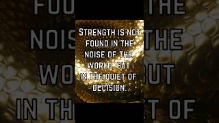 DJ Abyss quot1991quot Strength is notfound in thenoise of the world but in the quiet of decision [upl. by Hnib89]