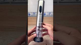 Electric corkscrew with foil cutter wine openerKhui rượu vang dùng pin [upl. by Duky543]