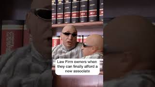 Law Firm Owners When They Can Finally Afford a New Associate 😎marketingboss lawfirm youtubeshorts [upl. by Gassman]