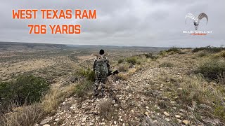 West Texas Aoudad  706 yards [upl. by Charin]