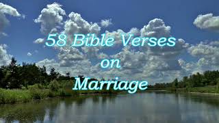 50 Powerful Verses on Marriage for a Lifelong Journey Together [upl. by Enytsirhc]