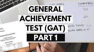 Part 1 GAT EXPLAINED  How to use the GAT to your advantage  General Achievement Test [upl. by Richards]