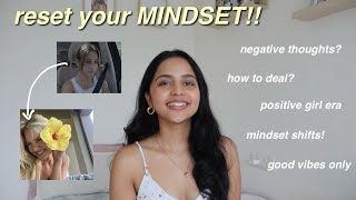 How to be a positive person amp eliminate NEGATIVE THOUGHTS✨ [upl. by Jonah48]