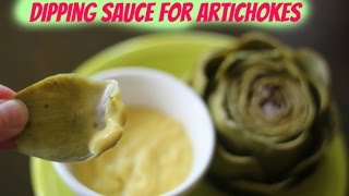 How to make Dipping Sauce for Artichokes  All recipes [upl. by Van630]