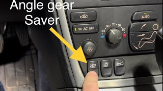 How to disable traction control DSTC on a Volvo s60R [upl. by Parrnell]