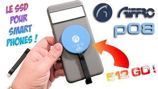 Aiffro P08  un SSD externe pour PC et smartphones [upl. by Nipha]