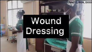 WOUND DRESSING NMC STANDARD [upl. by Neelra]