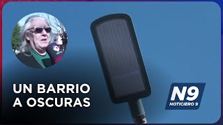 UN BARRIO A OSCURAS  NOTICIERO 9 [upl. by Aniar]