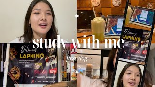 first vlog  tibetan  study with me 🖇️📖 [upl. by Wyon]