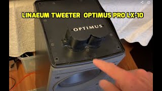 Radio Shack Optimus Pro LX10 w Linaeum DiPole Tweeter is Amazing What is it How Does it Work [upl. by Alleon194]