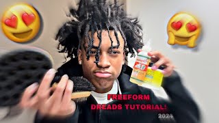 2024 HOW TO GET FREEFORM DREADS TUTORIAL I UPDATED amp VERY EASY [upl. by Rickard]