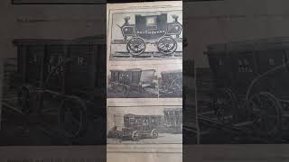 STOCKTON AND DARLINGTON RAILWAY CARRIAGES 1825 [upl. by Shushan]