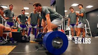 Behind the Scenes in the TCU Baseball Weight Room [upl. by Zelda]