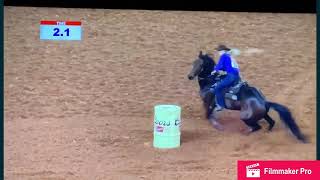 2020 NFR Barrel Racing 3rd GoRound Dec 5 2020 [upl. by Jamal]