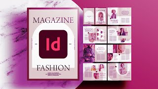 How to Create a Magazine Design in Adobe InDesign [upl. by Onder77]