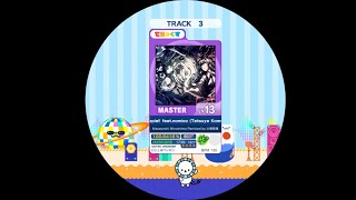 【maimai外部出力】 Bad Apple featnomico Tetsuya Komuro Remix MASTER AP 【譜面確認用】 [upl. by Barbe]