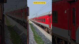 Doubline crossings in Guntur Guntakal Section  Garibrath MEMU • [upl. by Prisca]