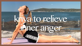 Kundalini Yoga Kriya to Relieve Inner Anger  KIMILLA [upl. by Lleon]