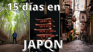 15 días en Japón  Costos transporte qué hacer Tokyo Osaka Hiroshima Kyoto [upl. by Jameson]