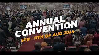 Participate in The 72nd RCCG Annual Convention 2024 from 5th  11th August 2024 [upl. by Ries]