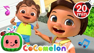 Head Shoulders Knees and Toes  More Cocomelon Nursery Rhymes amp Kids Songs  Learning with Friends [upl. by Danelle]