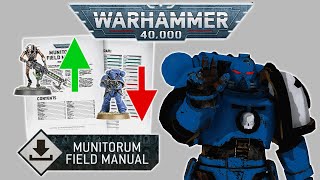 MUNITORUM FIELD MANUAL  Warhammer 40000 Rules December 2024 Update Review [upl. by Almeda]