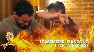 Damiano e Massimiliano piangono per i videomessaggi  Pechino Express [upl. by Nerrol]